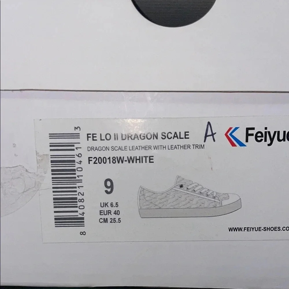 Feiyue White Sneakers - Picture 10 of 10